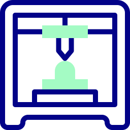 stampante 3d icona