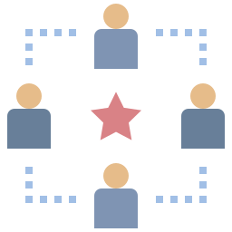 Cooperative icon