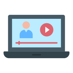 Video lesson icon