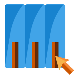 Online library icon