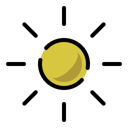 Sun icon