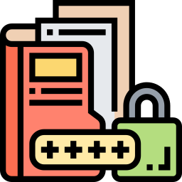 Data encryption icon