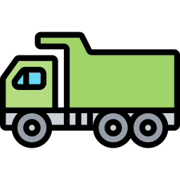 Dump truck icon