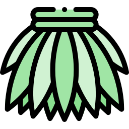 Hawaiian skirt icon