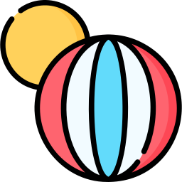 pallone da spiaggia icona