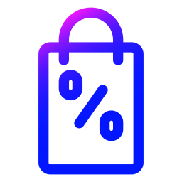 Shopping bag icon