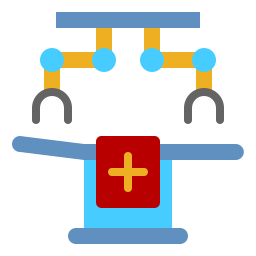 cirugía robótica icono