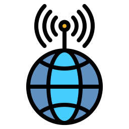 Спутниковое соединение иконка