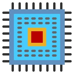 microprocesseur Icône