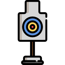 objetivo de tiro icono