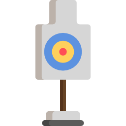 objetivo de tiro icono