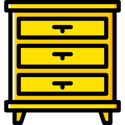 Chest of drawers icon