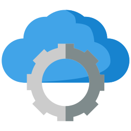 paramètres du cloud Icône