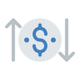 Transfer money icon