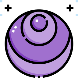 Yoga ball icon