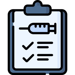 Vaccine record icon