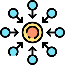 중앙 집중식 icon
