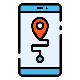 Gps navigation icon