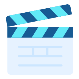 Clapperboard icon