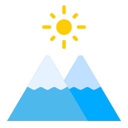 montaña icono