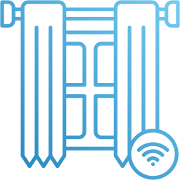 cortina inteligente Ícone