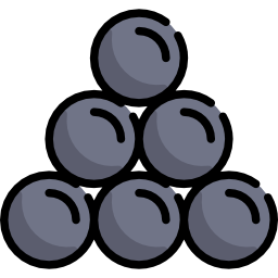 Round shot icon