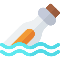 Message in a bottle icon