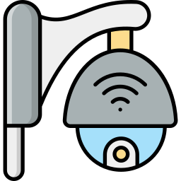 caméra de vidéosurveillance Icône