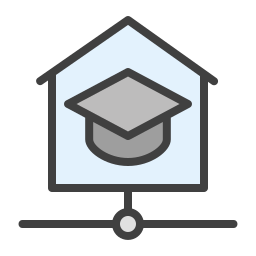 Distance learning icon