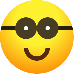 Nerd glasses icono