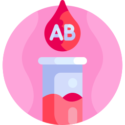 Blood type ab icon