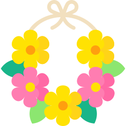 Цветочное колье иконка