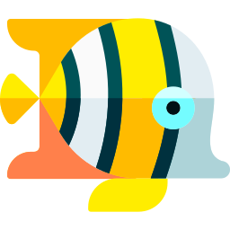 pesce tropicale icona