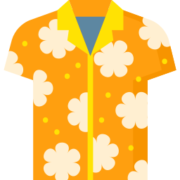 Hawaiian shirt icon
