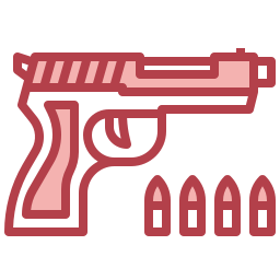 pistola icono