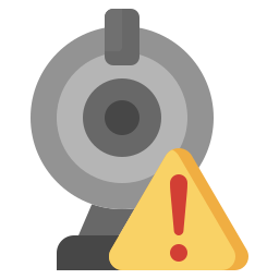 Round webcam icon