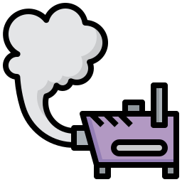 maquina de humo icono