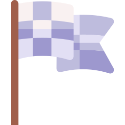 bandeira quadriculada Ícone