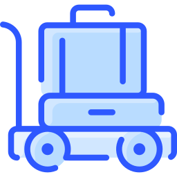 chariot à bagages Icône