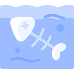 Fish bone icon