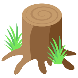 木の切り株 icon