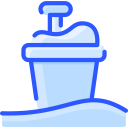 Sand bucket icon