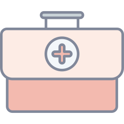 First aid kit icon