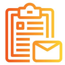Business mail icon