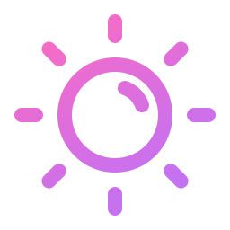 Sun icon