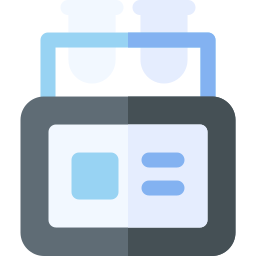 Test tubes icon