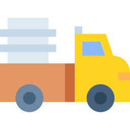 Pick up truck icon