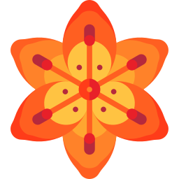 Tiger lily icon