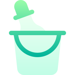 Ice bucket icon