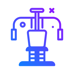 Gym equipment icon